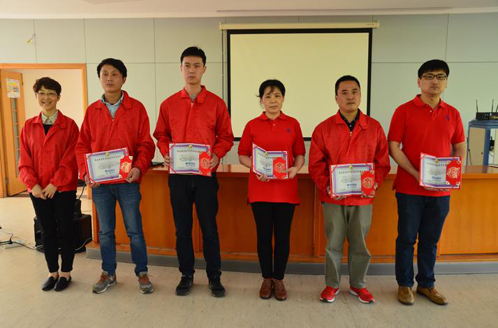 博革集團紫江公司總經理頒發個人獎