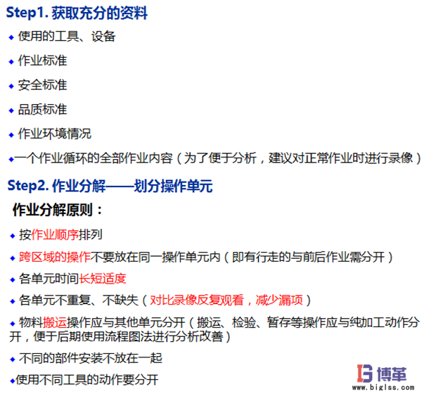 標(biāo)準(zhǔn)作業(yè)要領(lǐng)書(shū)的制作步驟 標(biāo)準(zhǔn)作業(yè)要領(lǐng)書(shū)的制作步驟