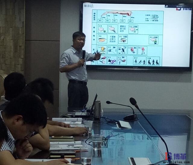 精益生產(chǎn)實戰(zhàn)課堂熱情的授課周老師 精益生產(chǎn)實戰(zhàn)課堂熱情的授課周老師