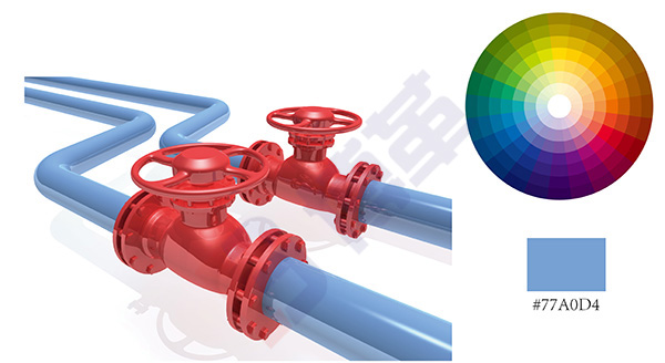 工業管道顏色標識