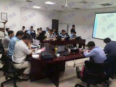 【公司動態】某電子公司開展六西格瑪中期評審大會